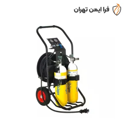 سیستم تنفسی چرخدار دراگر مدل air pack1