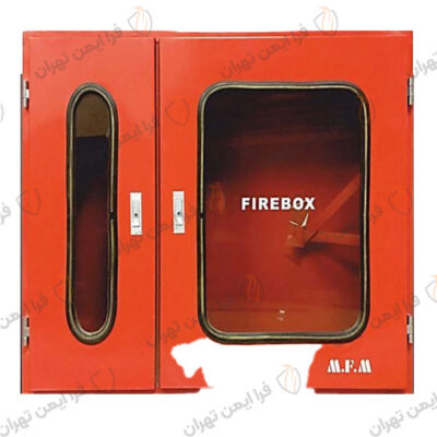 جعبه آتش نشانی دوقلو فلزی مزینانی مدل F203 | فرا ایمن تهران