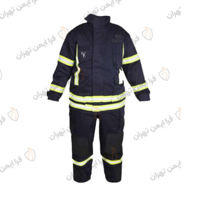 لباس عملیاتی آتش نشانی پرشین فایر سرمه ای