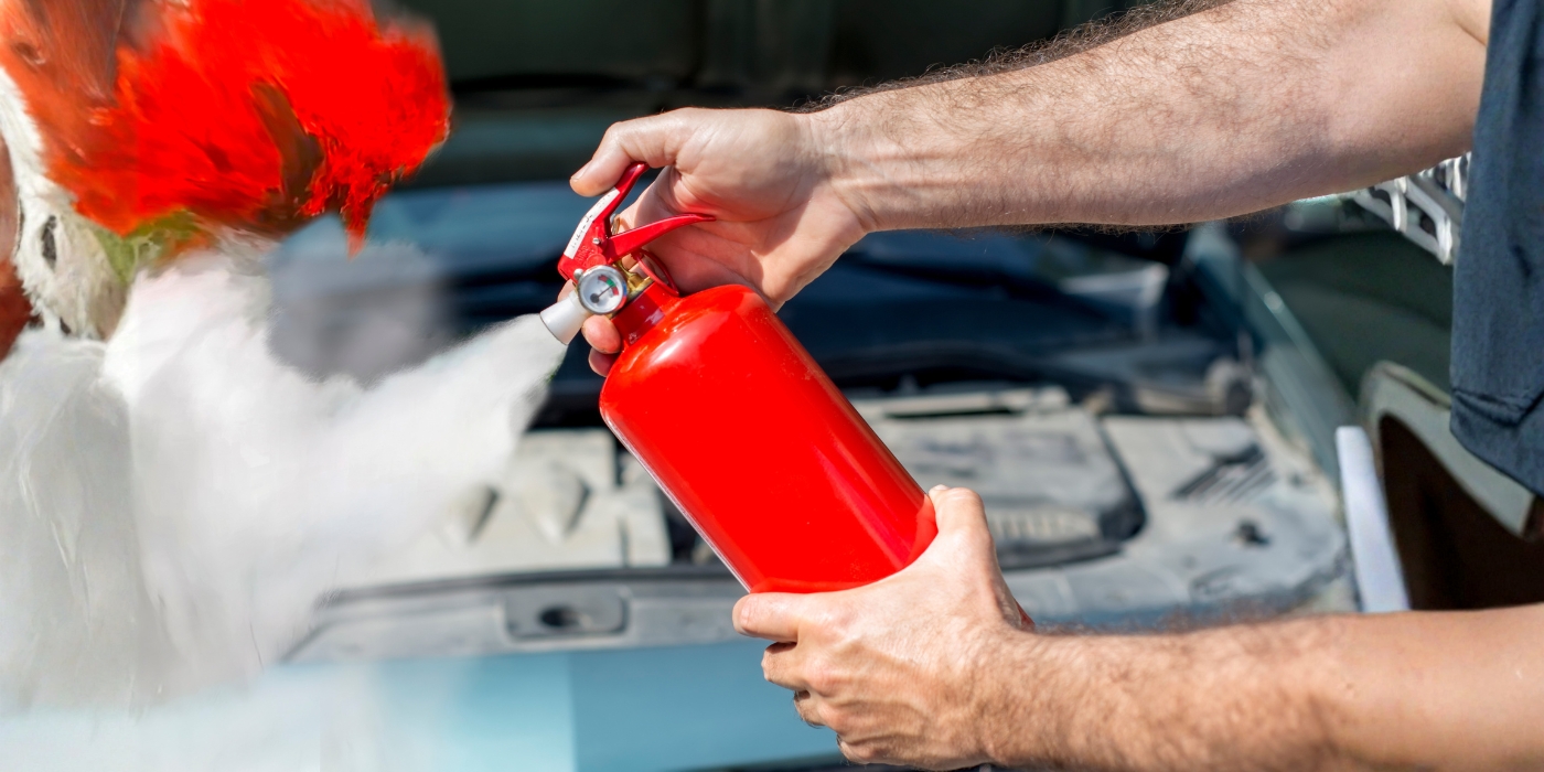 راهنمای جامع خرید کپسول آتش‌نشانی برای خودرو