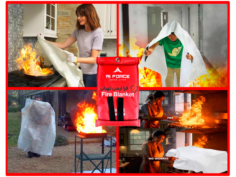 انواع پتو اطفا حریق